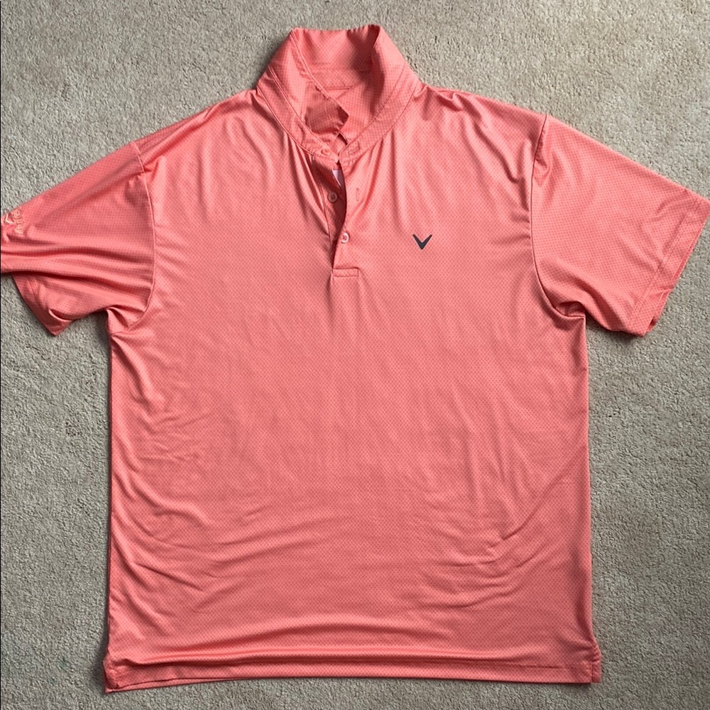 Callaway Men's Coral Polo Shirt